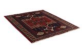 Afshar - Sirjan Tapis Persan 204x167 - Image 1