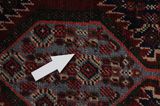 Senneh - old Tapis Persan 144x120 - Image 18